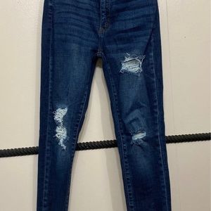 Kancan distressed high waisted jeans